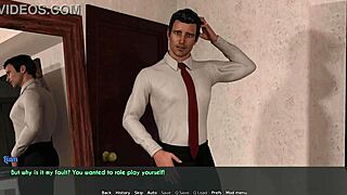 ¡Hey, mira este juego 3D con escenas de roleplay de esposa caliente y madrastra!