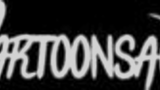 Not so mystery girl in lesbian cartoon parody.