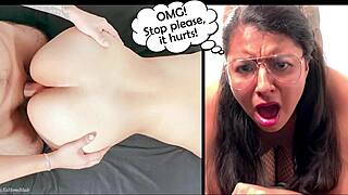 Je prvi analni seks namenjen temu, da boli toliko s seksi latinsko študentko?