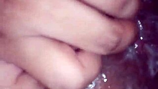 Wish it was real cum dripping out my hole after anal!