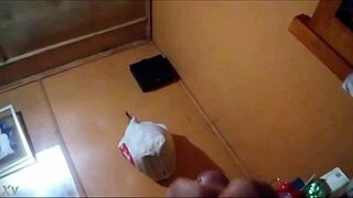 i made my own compiliation of videos where i cumshot on myself