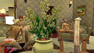 Impreza z babciami, gdzie eleganckie panie ssą młode 18+ kutasy! 🎉🍆