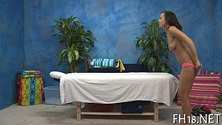 Feeling every touch in this unforgettable Brazzers massage session