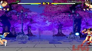 tqh 0 mai team battles chunli team in intense anime showdown