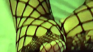 Cumming On The Brunette's Feet In Intense Action!