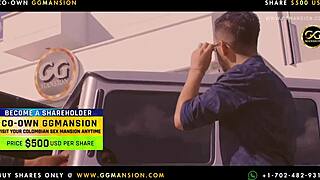 dildo used on brunette and blonde in scene