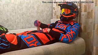 Gay Motocross Biker Costumes Play