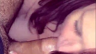 Does Missr8 suck your favorite cock with deepthroat in this amateur video?