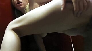 A cute escort gives a blowjob in the cabin