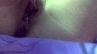 pussy cumshot solo with toys and shaved orgasm 😈