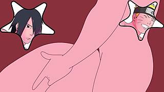 Naruto and Sasuke finally give in to their gay desires in this hot anime scene 😏💥