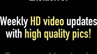 Rome Major lèche chatte mouillée de MILF en bas résille