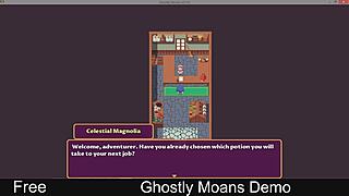 ghostly moans echo in the anime