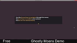 ghostly moans echo in the anime