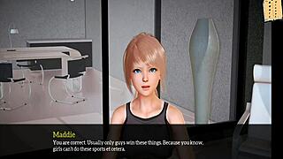 my new family in cartoon series with homemade scenes