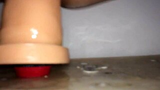 Woman Uses Dildo Toys In Private Session