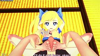 I watch hentai pov feet with bubbles