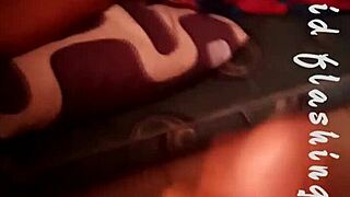 i gave a quick creampie behind the ebony maid in whytehawk video