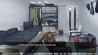 I play with Ghost Girl's big tits