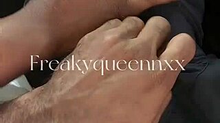 She meets stranger on bus and fucks big cock at home.