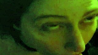 my slavegirl gets a big cumshot facial after sucking my cock