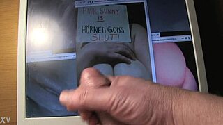Homemade cum tribute for Pinkbunny by Horned Gods