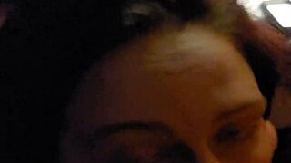 my slavegirl gets a big cumshot facial after sucking my cock