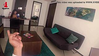 Malefikas features a Colombian Latina secretary in masturbation scene