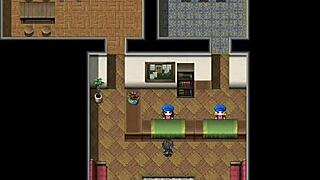 Minha irmã estava fazendo um boquete por debaixo do balcão durante o trabalho - ntr online - parte 9