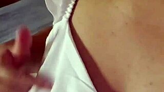 Dancing in red panties part 1 with small tits