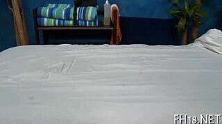 Massage sessions turn into hardcore pounding action fast