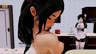 We're taking over this wild harem hotel game!