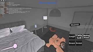 Roblox girl rides big black cock casually