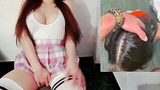 why does that hooters girl with big tits fuck her customer like that?