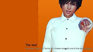 violet says lets play trick or treat with her big tits