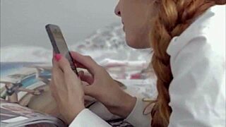 Young couple sex in intimate homemade video.