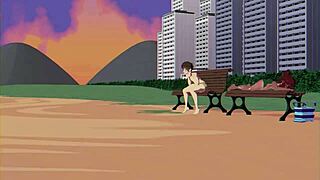 All Up Georgia's Peach in Intense Hentai Milf Orgasm