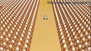 Group training session for banging techniques