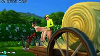 i went on a cycling trip with candy behr in the sims 4, it was awsome