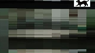 Neighbor in action, what could she be doing?