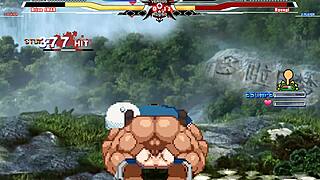 Brian Vs Ryougi Shiki In Intense Cumshot Battle.