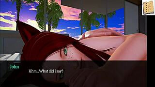 i love watching my new family hentai with deepthroat scenes featuring redhead