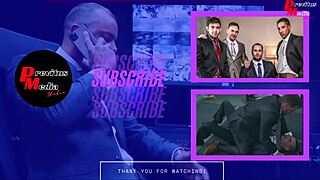 Обмануты! Полицейский и солдат связаны для интенсивного гей-секса в кастинге.