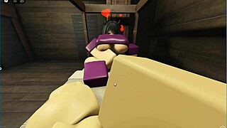 roblox slut bent over for doggystyle in cabin
