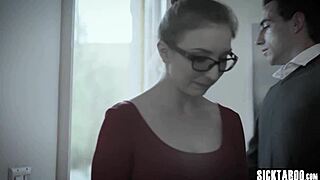 Bad petite 18+ blonde milf gets fucked hard by random guy with monster cock.