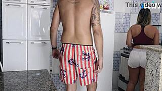 Caught Maid with Big Ass, Fucked Her