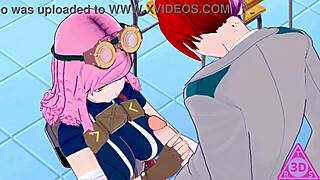 Koikatsu Mei Hatsume and Shoto Todoroki Hentai Action with Blowjob, Handjob, and Cumshot Gameplay! So Horny, Man, Uncen... Uh, Uncensored Stuff!