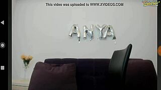 just the first minute of slim bigtits girl using toys on webcam