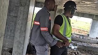 After everyone left, I watched the workers fuck shamelessly in the construction building