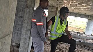 After everyone left, I watched the workers fuck shamelessly in the construction building